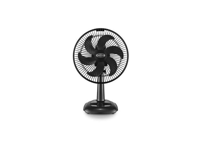 Ventilador De Mesa 30cm 220V 6 Pás Turbo 3 Velocidades Preto - Multila
