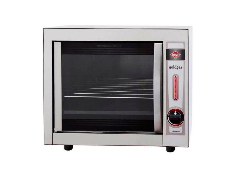 Forno À Gás Gold Inox Advanced 46 Litros Easy-clean Layr