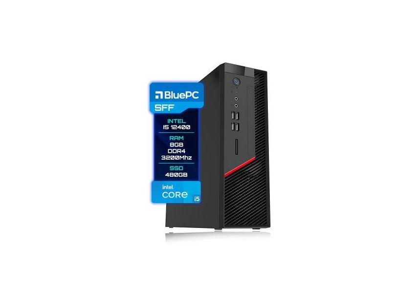 Computador Bluepc Sff Intel Core I5 12400 (12ª Geração) 8Gb Ssd 480Gb