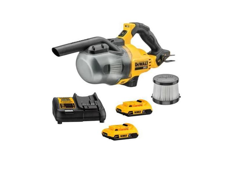 Aspirador Portatil 2 Baterias 20v 2ah Dcv501hb Dewalt Filtro Extra