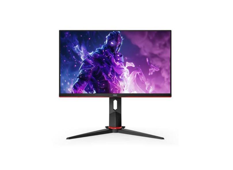 Monitor Gamer AOC 23.8" VA FHD 1ms 165Hz FreeSync Premium HDMI/DP - 24