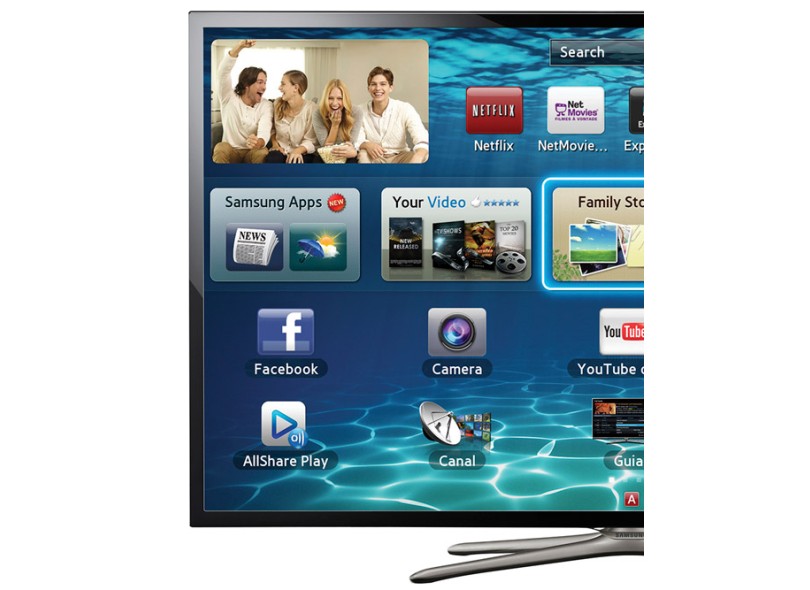 TV LED 32" Smart TV Samsung 3 HDMI UN32F5500