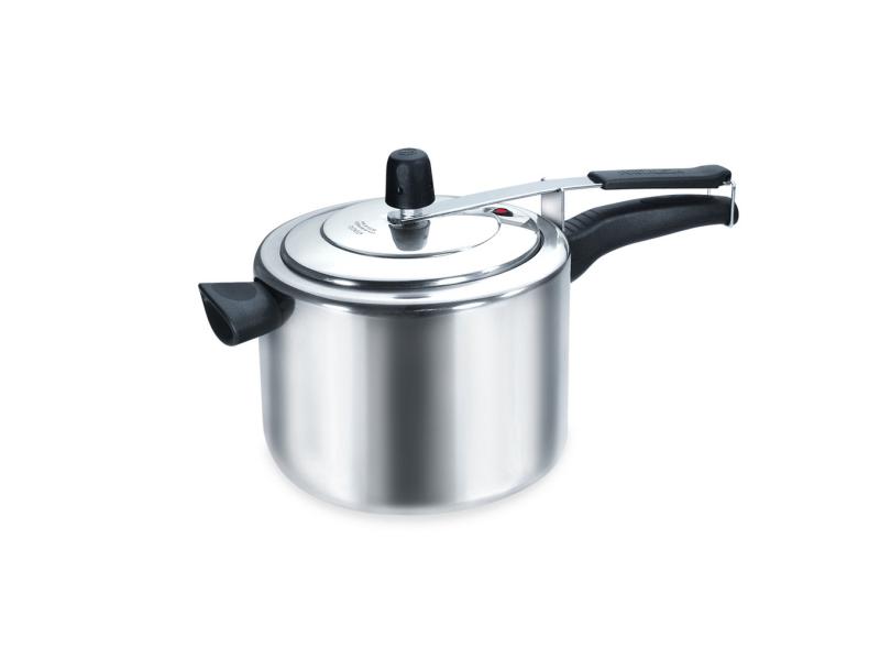 Panela de Pressão Polida Aluminio 4,5 L
