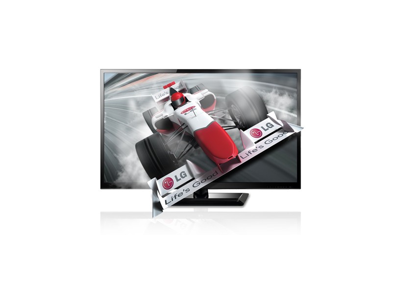 TV LED 55" LG Cinema 3D 3D Full HD 3 HDMI 55LM4600 com o Melhor Preço é