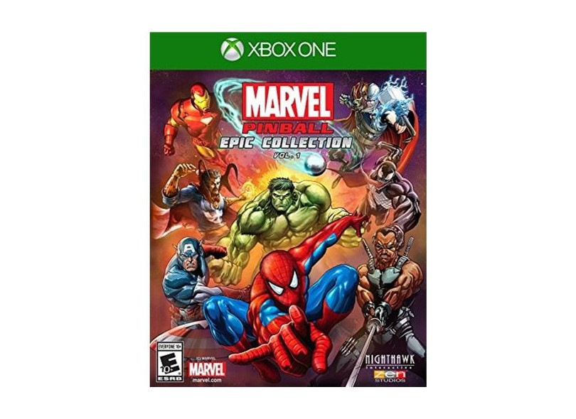 Jogo Marvel Pinball Epic Collection Volume 1 Xbox One Nighthawk Interactive