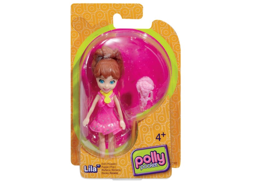 Boneca Polly Lila Patinadora Mattel