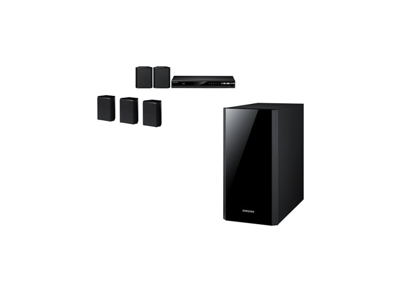 Home Theater Samsung com Blu-Ray 3D 500 W 5.1 Canais HT-F4500