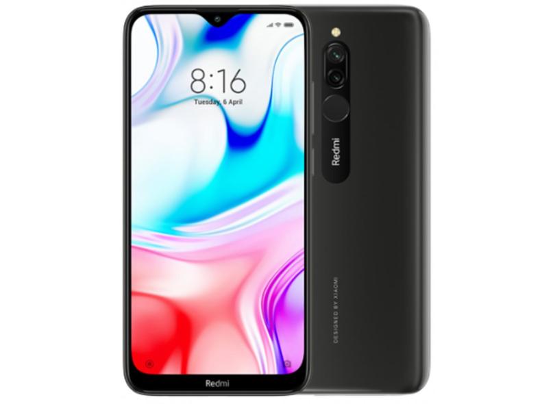 Smartphone Xiaomi Redmi 8 64GB Câmera Dupla 2 Chips Android 9.0 (Pie)