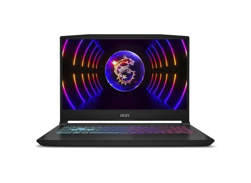Notebook Gamer MSI Katana 15 Intel Core i7 13620H 13ª Geração 8GB de RAM 512GB 15.6 Full GeForce RTX 4050 Windows 11 B13VGK