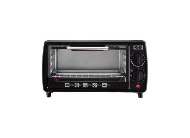 Forno Eletrico Black E Decker 9 Litros 800w Preto 127v - Ft9 FT9
