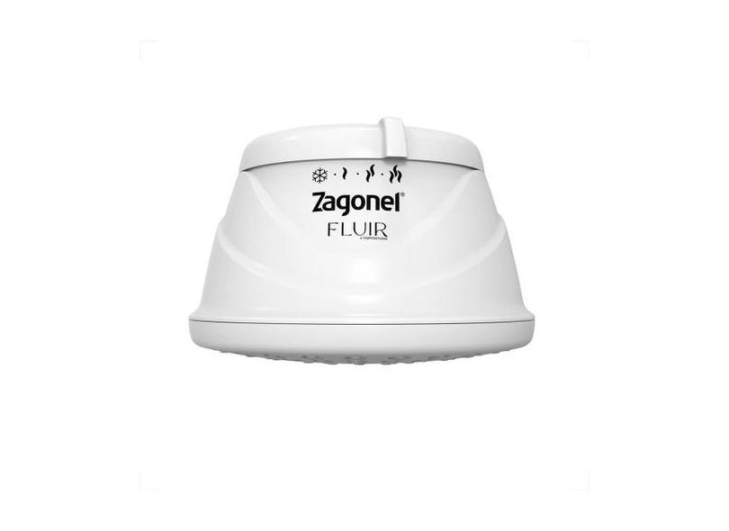 Ducha zagonel fluir 4 temperaturas branco 110v 5500w, 110V