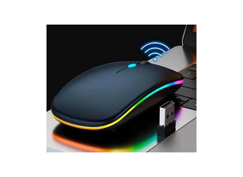 Mouse Sem Fio Recarregável Para Notebook Dell Inspiron - weibo
