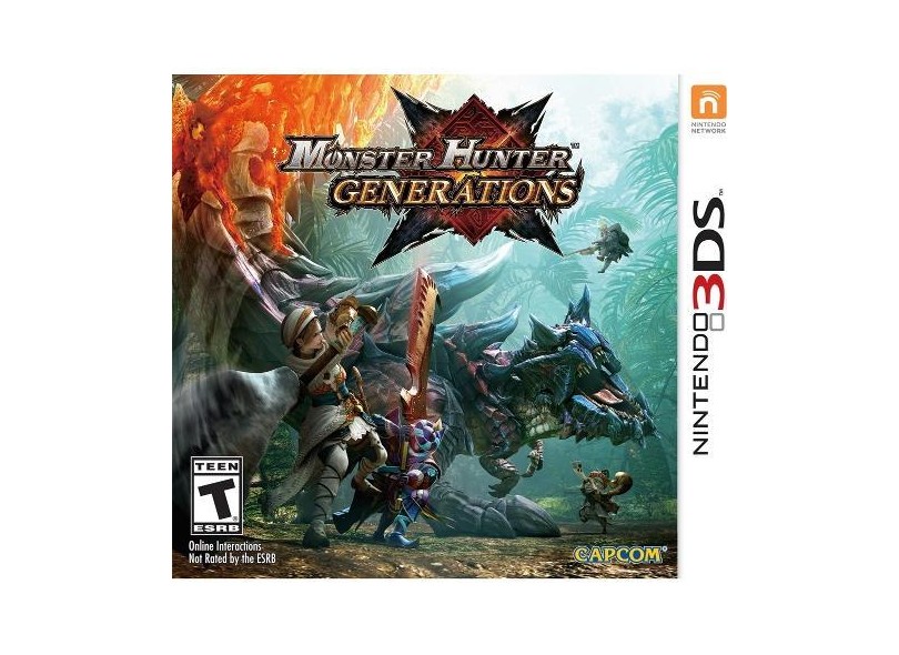 Jogo Monster Hunter Generations Capcom Nintendo 3DS