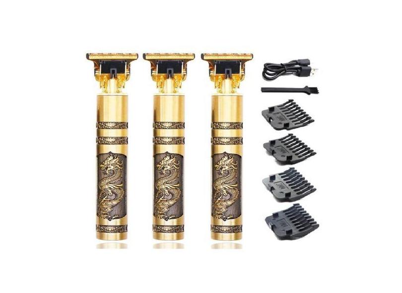 Kit 3 Máquinas Acabamento Máquinas Barbear Completa Premium - Correia