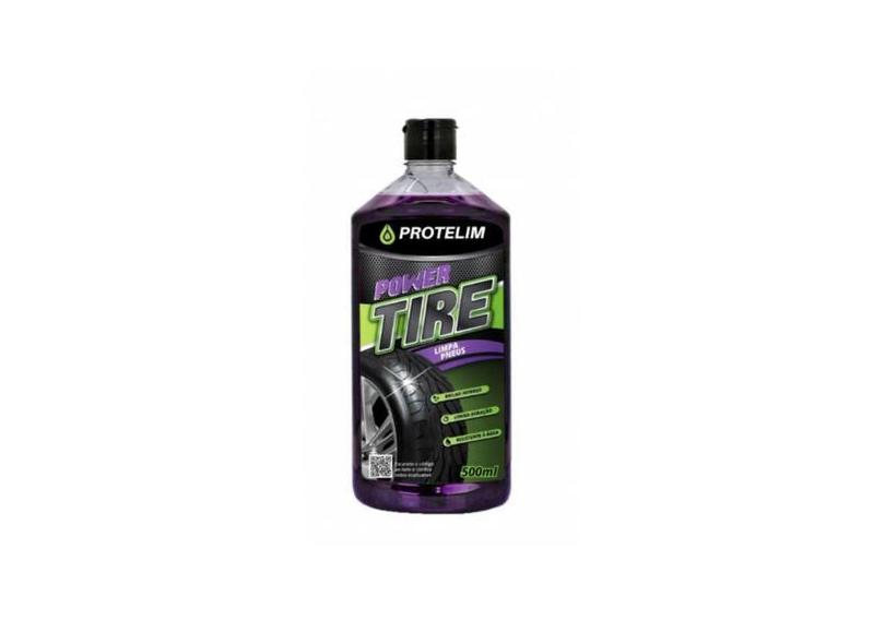 Limpa Pneu Pretinho Hidratante Power Tire 500ml Protelim