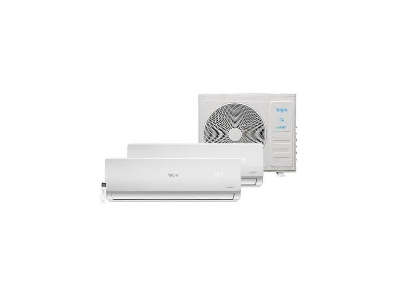 Ar Condicionado Bi Split Hi Wall Inverter Elgin Plus 2x9000 BTU/h Quente e Frio 45MTQE18C2CB – 220 Volts