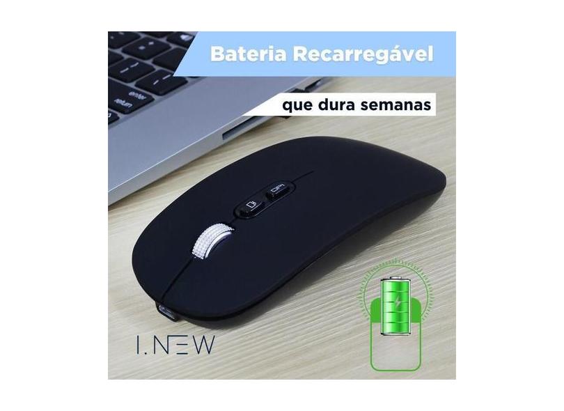 Mouse SLIM recarregável Bluetooth Para Apple iPad 5a 6a 7a 8a e iPad 9