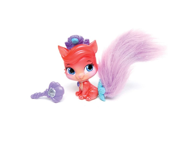 Boneca Princesas Disney Palace Pets Furry Tail Friends Treasure Estrela