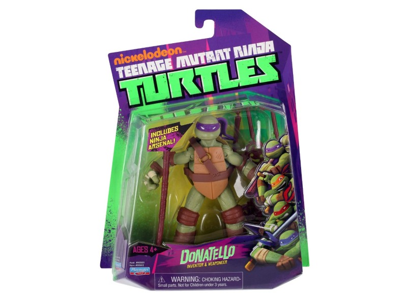 Boneco Tartarugas Ninja Donatello  BR030B - Multikids