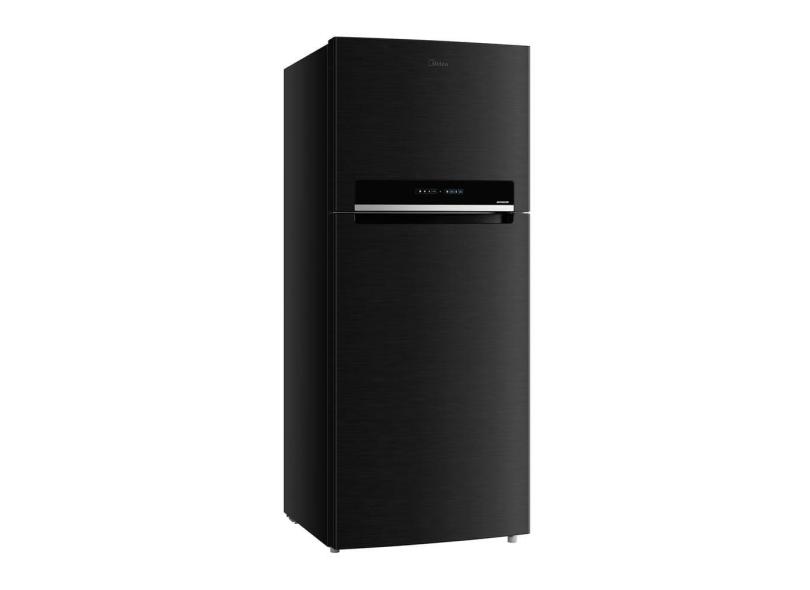 Geladeira Midea Frost Free Duplex 473 Litros Preta com tecnologia Inverter e Painel Touch - Bivolt