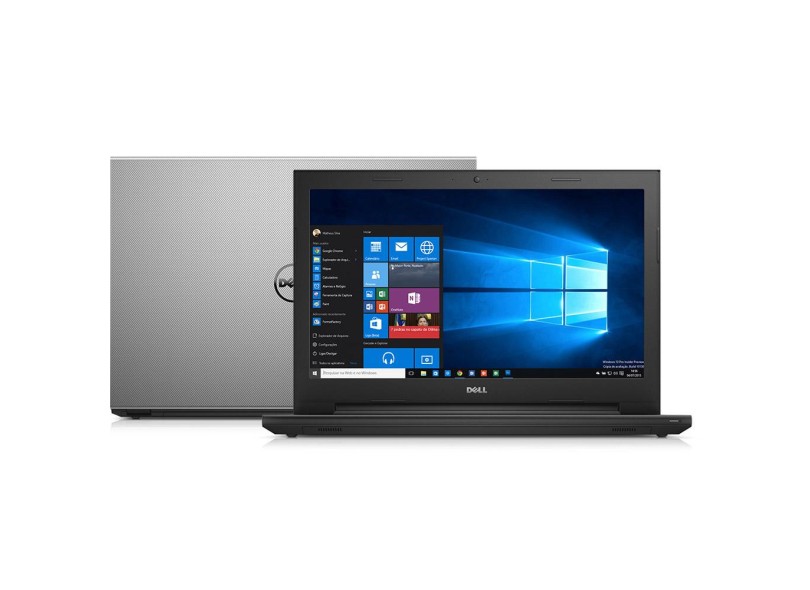 Notebook Dell Inspiron 3000 Intel Core i3 4005U 4 GB de RAM HD 1 TB LED 15.6 " Windows 10 i15-3542-C10