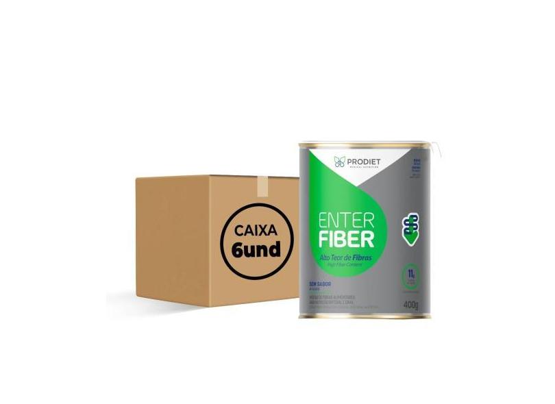 Enterfiber 400G (Kit C/06 Unds) - Prodiet em Promoção é no Buscapé