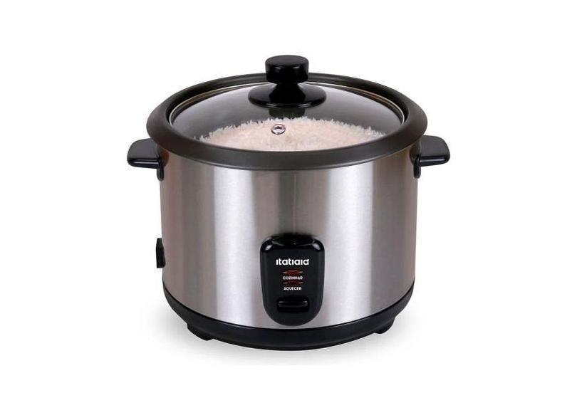 Panela de Arroz Elétrica Itatiaia 1,5L Sua Aliada na Cozinha, Preto, 1