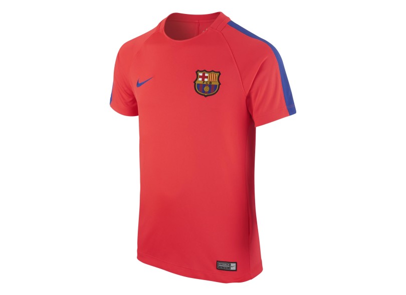 Camisa Treino Infantil Barcelona 2016/17 Nike