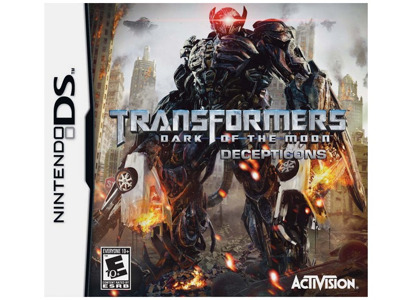 Jogo Transformers Dark Of The Moon Decepticons Activision NDS