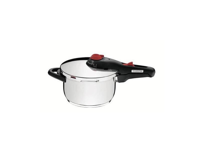 Panela De Pressão 4,5L 22cm Solar Inox Tramontina