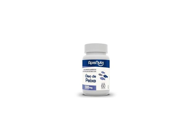 Óleo De Peixe (Ômega 3) 60 Caps 500Mg - Apisnutri
