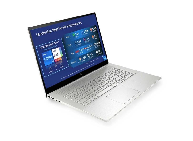 Notebook HP Intel Core i7 1165G7 11ª Geração 64.0 GB de RAM 2048.0 GB 17.0 " Full Touchscreen GeForce MX450 Windows 10 Envy 17