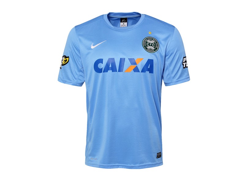 Camisa Goleiro Coritiba 2014 sem Número Nike