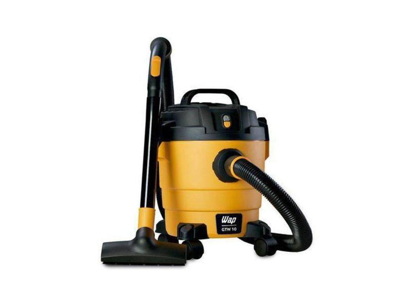 Aspirador Pó E água 10 Litros Wap 1400w Preto/Amarelo 127v
