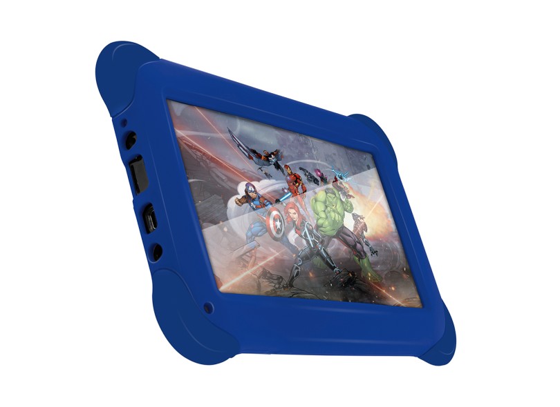 Tablet Multilaser 8.0 GB LCD 7 " Android 4.4 (Kit Kat) Disney Vingadores NB240
