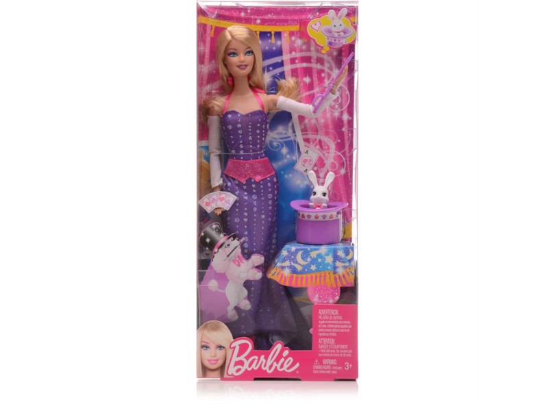 Boneca Barbie Quero Ser Mágica Mattel