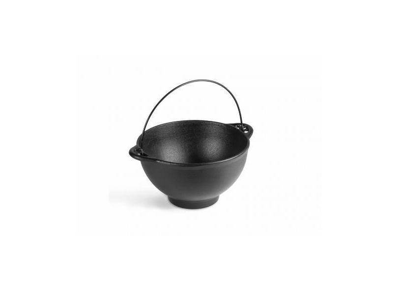 Panela Mineira Polenteira 27cm 5 Litros Ferro Panela Mineira