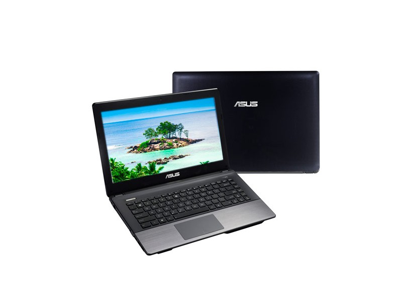 Notebook Asus Intel Core i5 3210M 3ª Geração 6 GB 750 GB LED 14" Windows 7 Home Basic