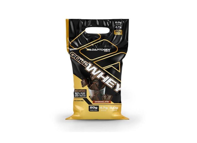 Gold Whey Protein Concentrada 900G - Adaptogen Science