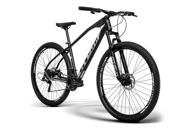 Bicicleta GTS M1 Freio Disco 21V Shimano Tourney Suspensão I-Vtec GX Lite-Unissex