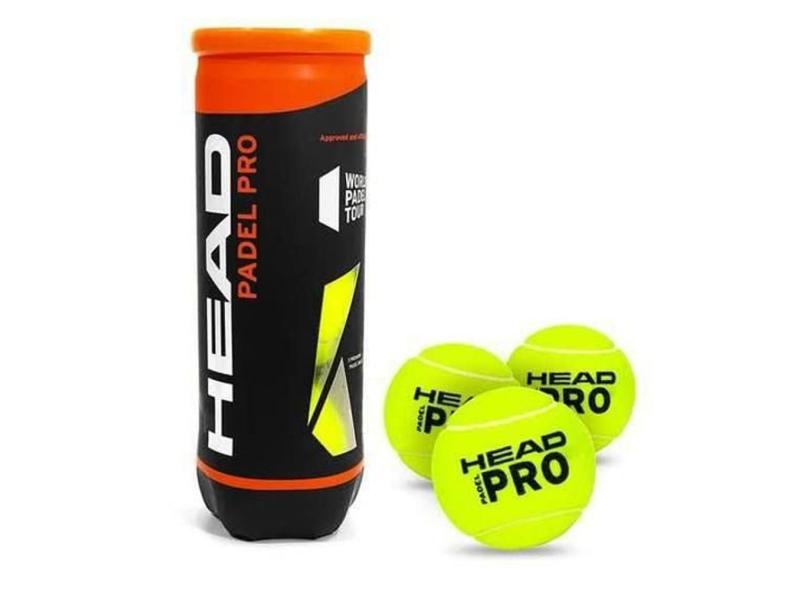 Bola De Padel Head Padel Pro - 1 Tubo Com 3 Bolas Com O Melhor Preço é ...