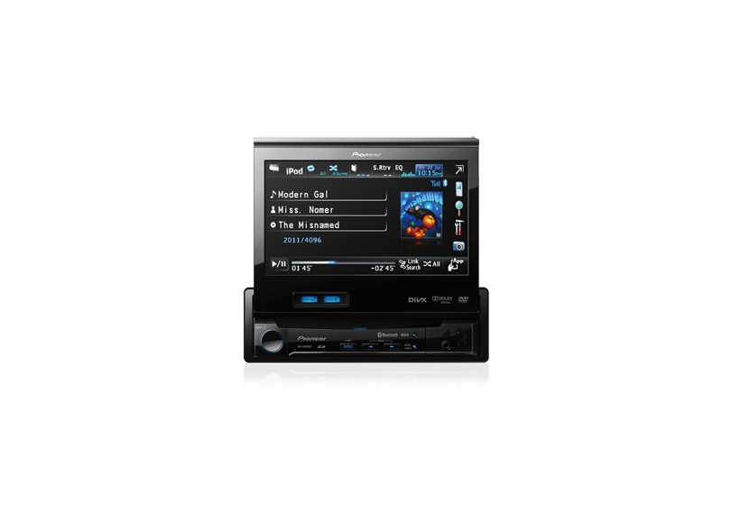 DVD Player Automotivo Pioneer AVH-P6380BT c/ Tela 7"