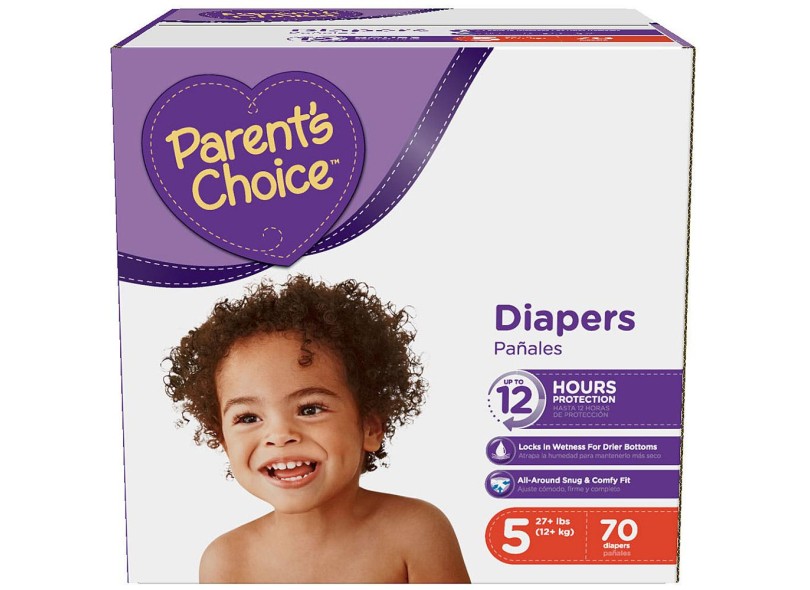 Fralda Parent's Choice Diapers XG 70 Und +12kg