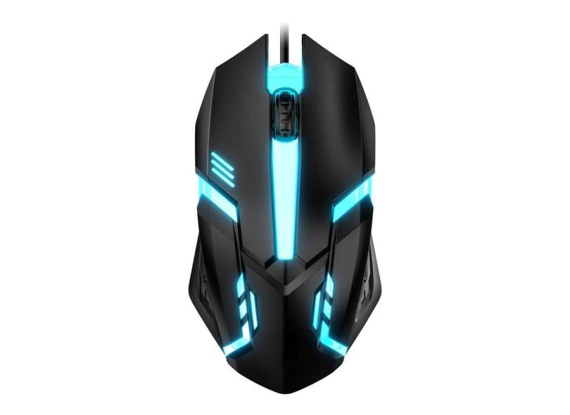 Mouse Gamer Ko Com Fio Para Computador Luz Rgb Mbtech Gb4470