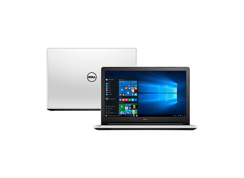 Notebook Dell Inspiron 5000 Intel Core i3 5005U 4 GB de RAM 1024 GB 15.6 " Windows 10 I15-5558-BB10
