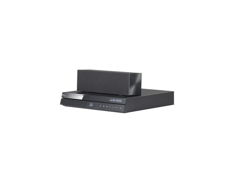 Home Theater Blu-Ray (BD) LG 3D 5.1 Canais 850 W 1 Entrada HDMI 1 Porta USB BH6420P