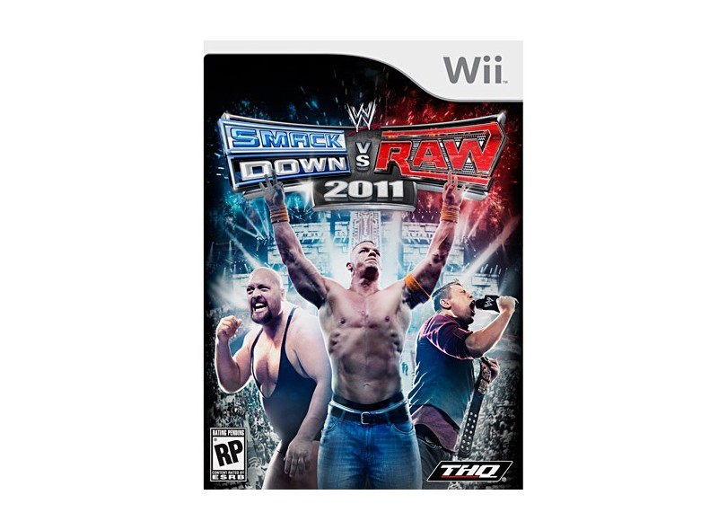 Jogo WWE Smackdown vs Raw 2011 THQ Wii