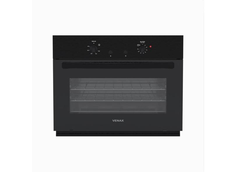 Forno de Embutir a Gas Venax 88,3L Totale Nero GIII