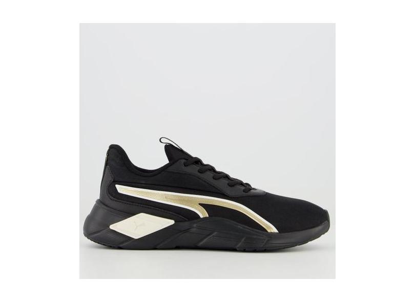 Tenis Puma Lex Logo Bdp Feminino Preto E Dourado em Promocao e no Buscape