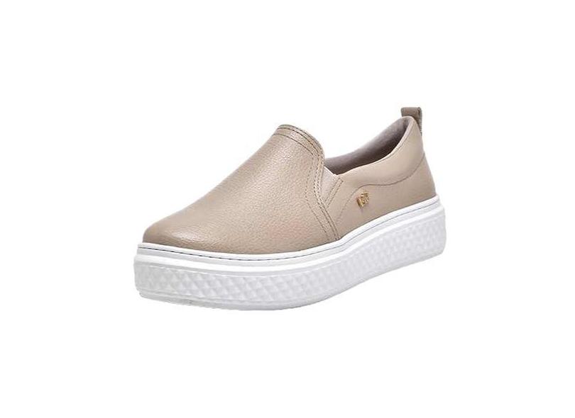 Tênis Iate Slip On Feminino Casual Dia a Dia Via Marte 23-15007